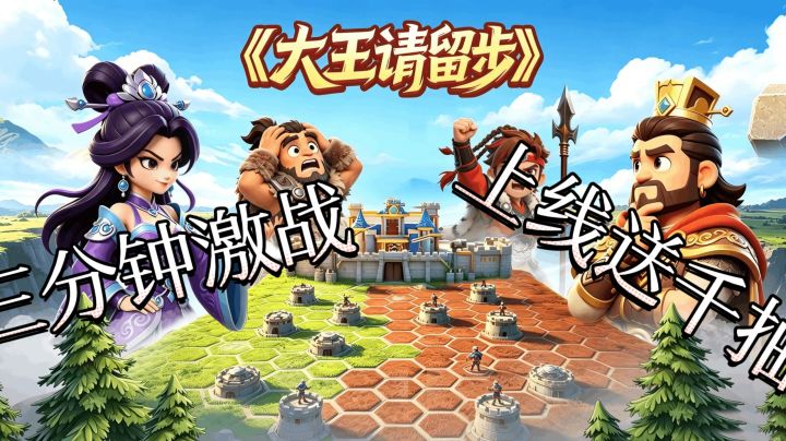 翻格出貂蝉,三分钟激战!大王请留步,上线送千抽,名将任你搭!截图