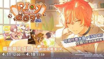 即将举办「Play with dogs招募」