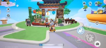 【功夫汤面广场玩法】施展轻功，帮魔力厨娘给阿宝送一碗汤面吧！