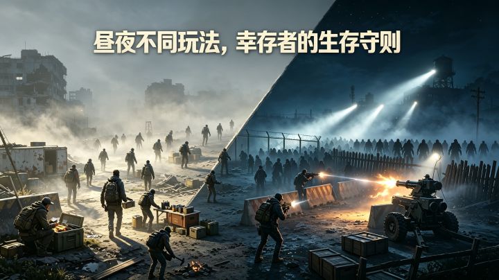 幸存者们的求生日记:一款昼夜不同玩法的小众游戏截图