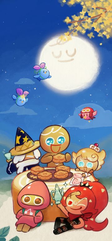 来品尝熊熊果冻村的特制月饼吧！