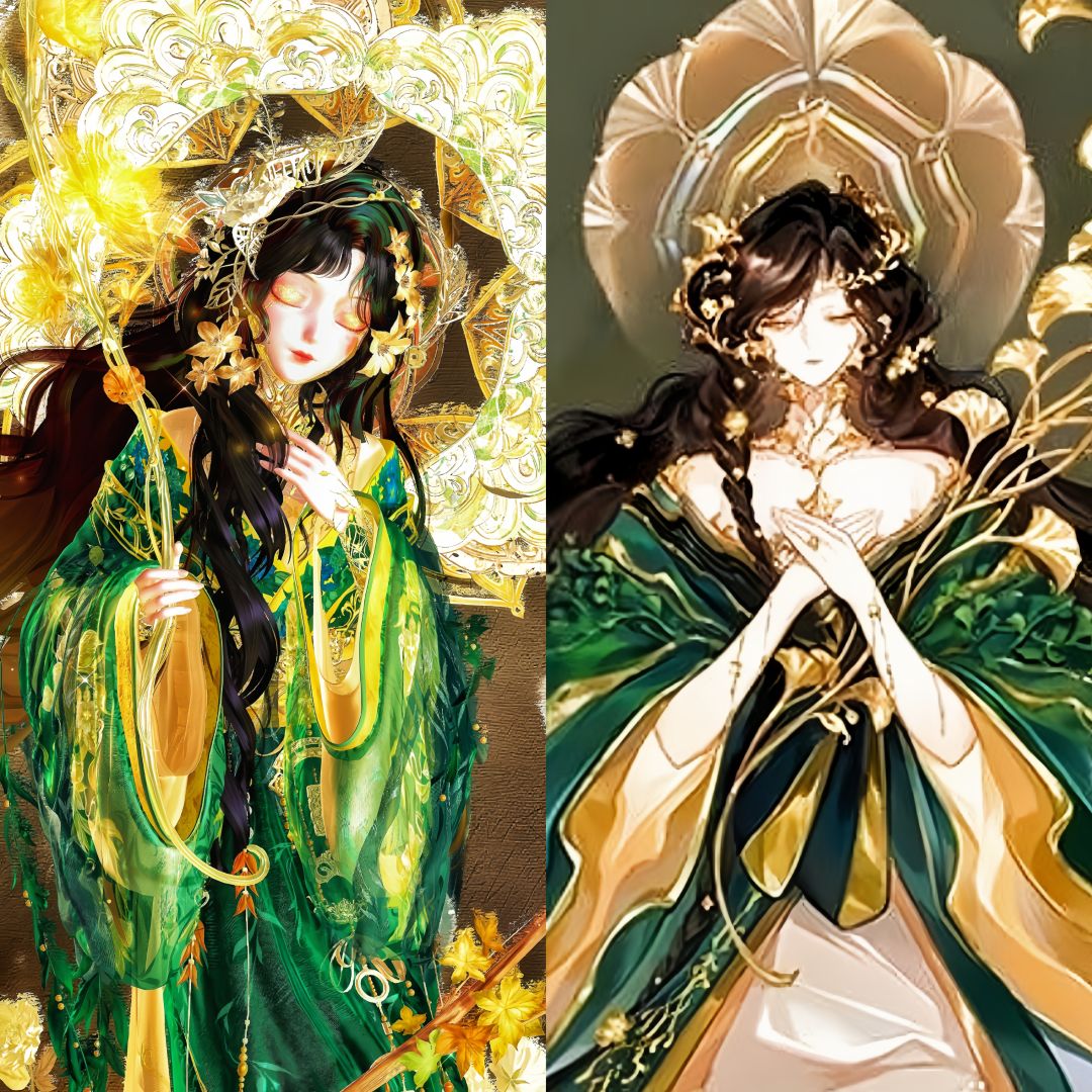省流:麻溜的仿搭阴阳师石长姬(觉醒)~ 3