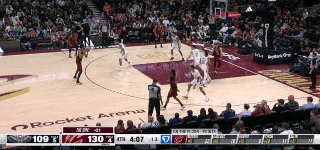 12月24日NBA赛事精彩瞬间截图