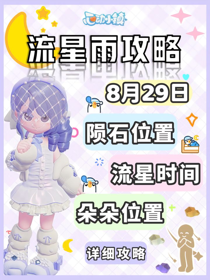 8月29日 流星雨必做攻略来啦 陨石位置截图