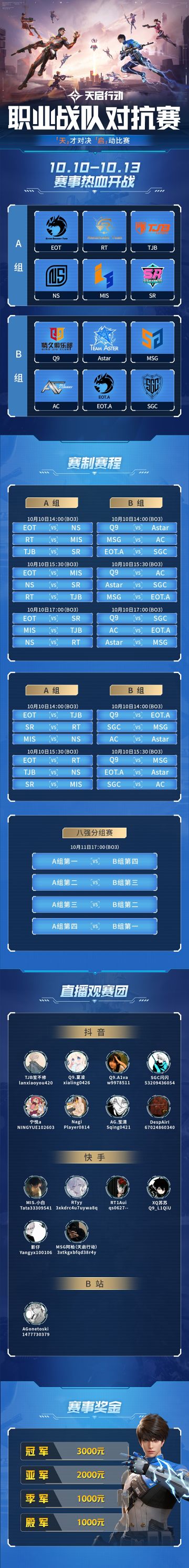 【天启行动职业战队对抗赛】