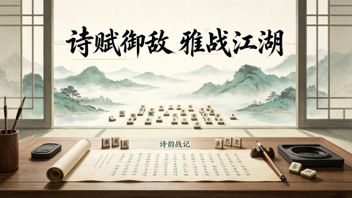 《诗韵战记》本以为只是背古诗,谁知诗句也能战斗截图