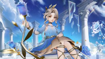 【皮肤展示】天井下全新赏金特典皮肤「沁野兰瑰」