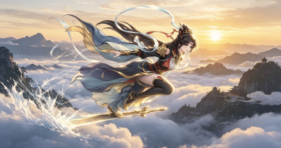 【我的御剑日记】邓婵玉御剑游蓬莱 1