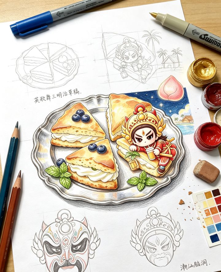 潮汕甜品师转行做游戏我的英歌舞诞生过程截图