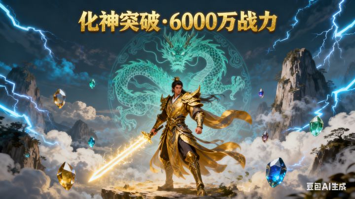挑战问剑长生手游新位面重修!即将突破化神!争取战斗力突破6000截图