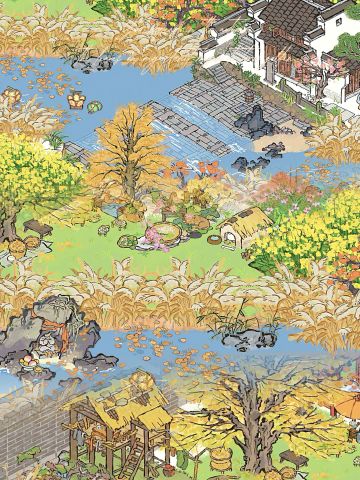 渔梁水坝的秋🍂浮叶逐秋波|附全图及地基