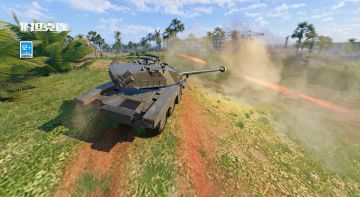 #坦克连#《坦克连》轮式战车来啦！首辆轮式战车ERC 90 F4战斗演示