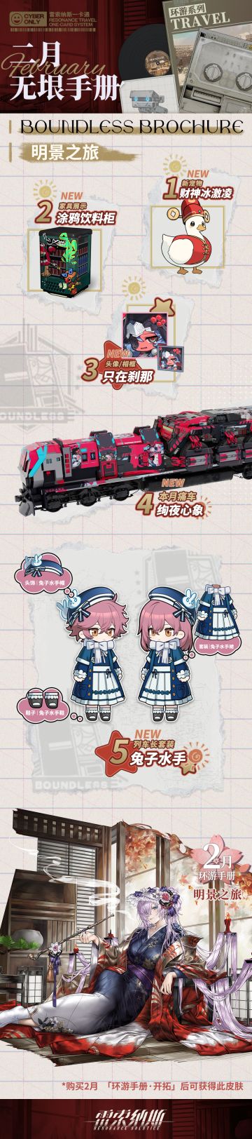 2月环游手册奖励预览
