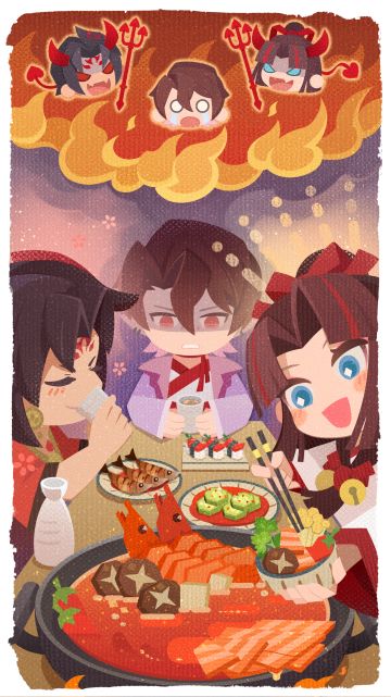 庭院插画集 | 椒造不安