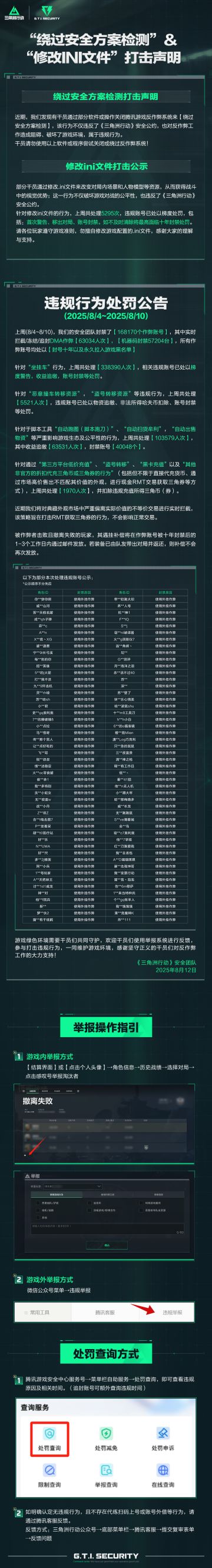 “绕过安全方案检测”＆“修改ini文件”打击声明