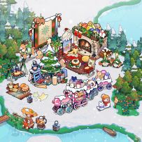 「平安夜快乐」快来打造你的新年营地！