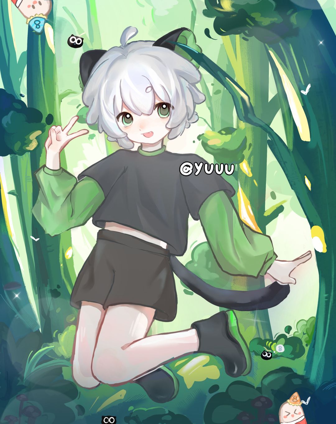 【八周年创作】与罗小黑一起的庆祝 1