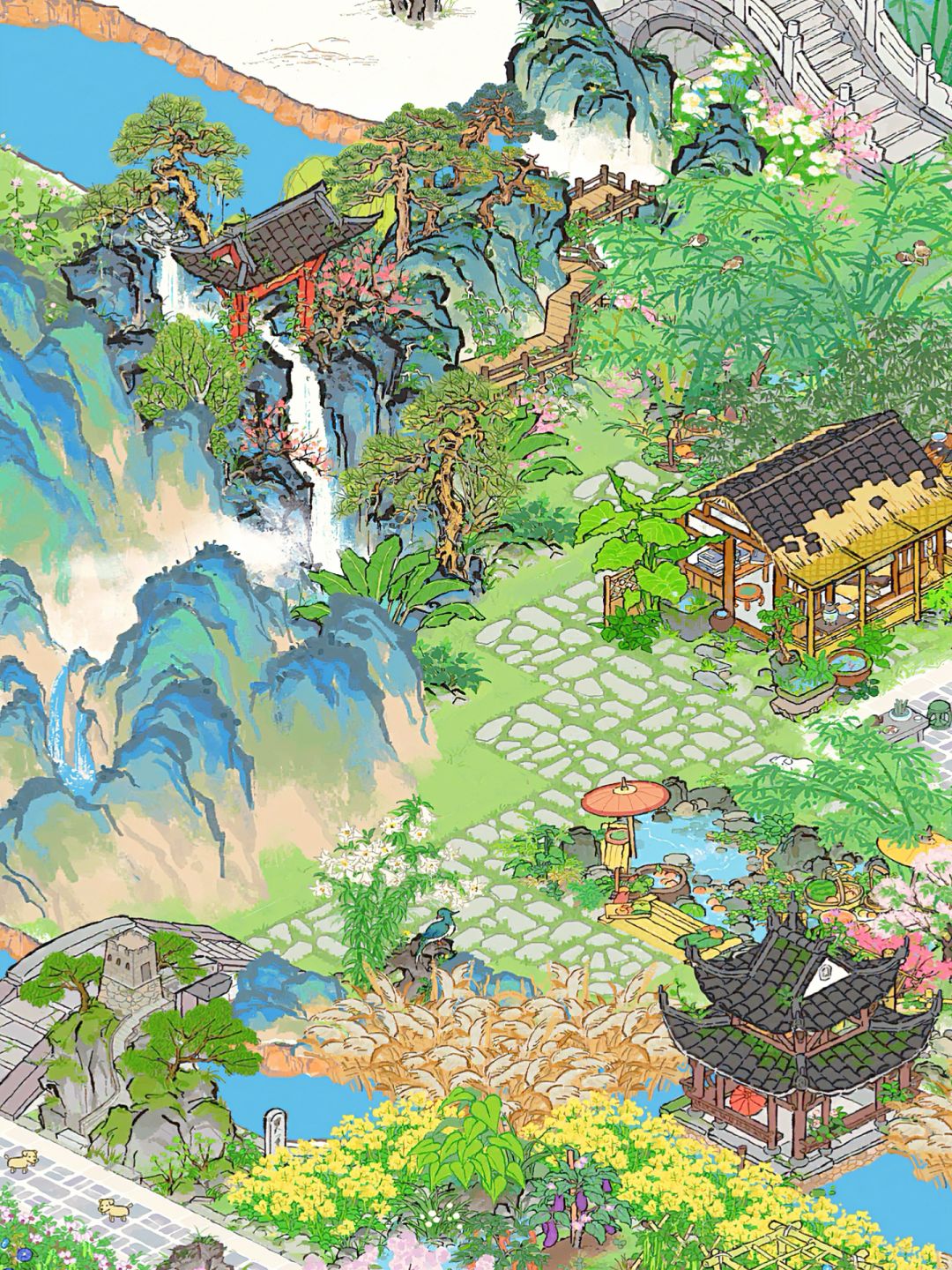陋室幽竹🎋 蝉鸣声里卧,梦到野人家 5