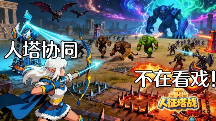 [TapTap年度游戏大赏】直接化身移动炮台,纯割草!截图