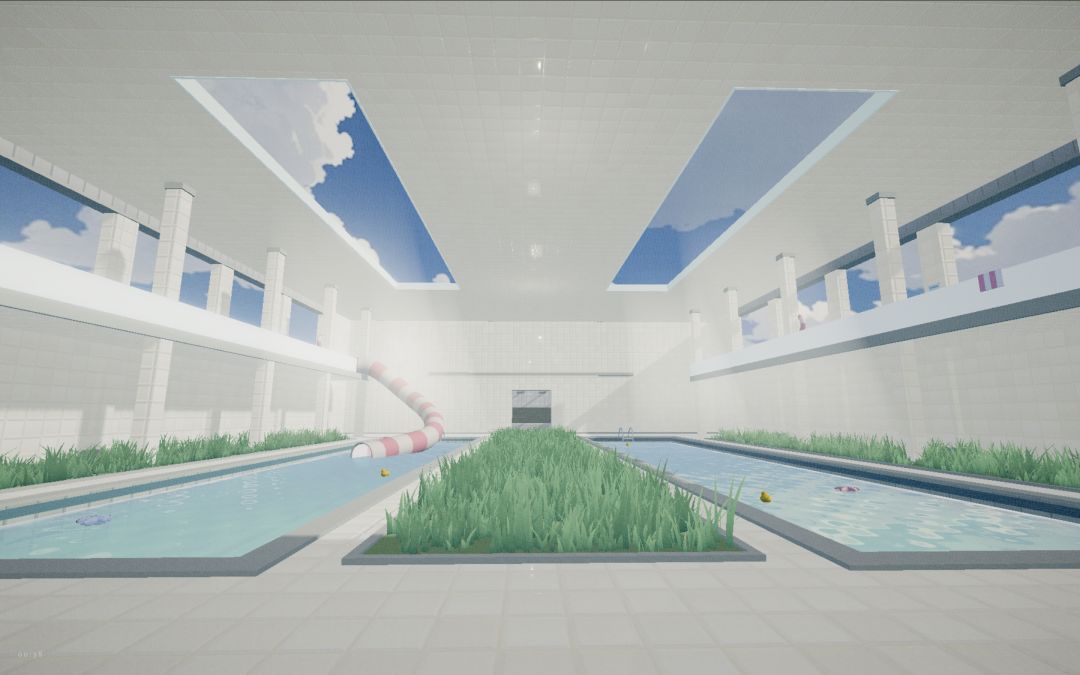 推荐池核探索游戏《泳池后室 POOLROOMS》 4