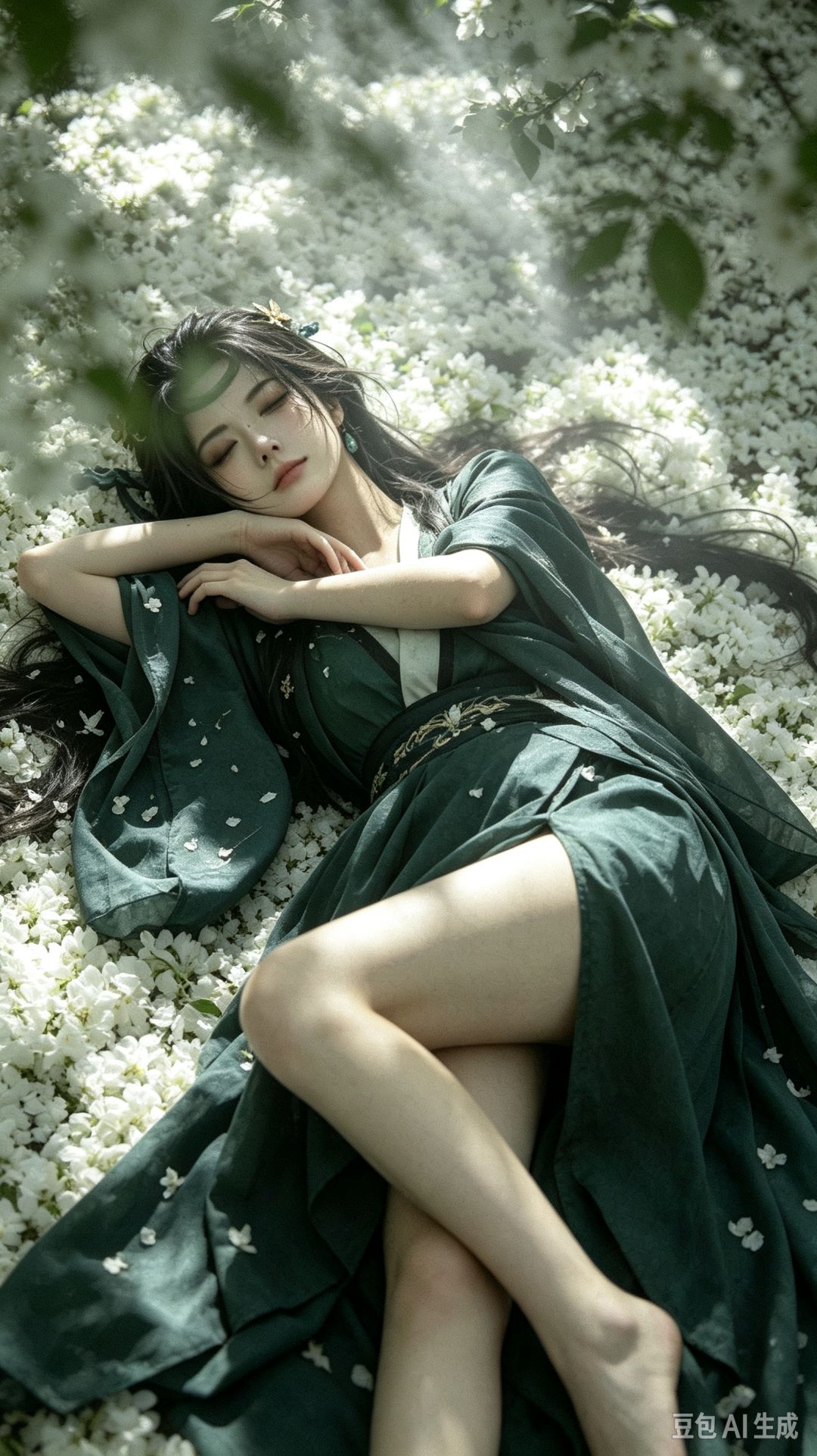 分享一下用豆包整的鬼谷八荒女角色的AI图 15