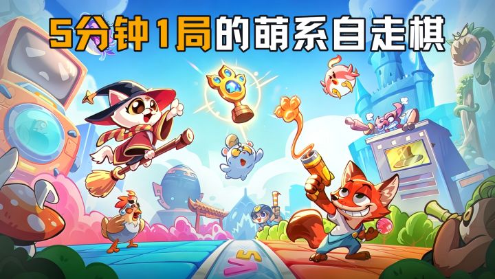 短线对局+中度策略！5分钟1局，这萌系自走棋，我是真喜欢啊！截图