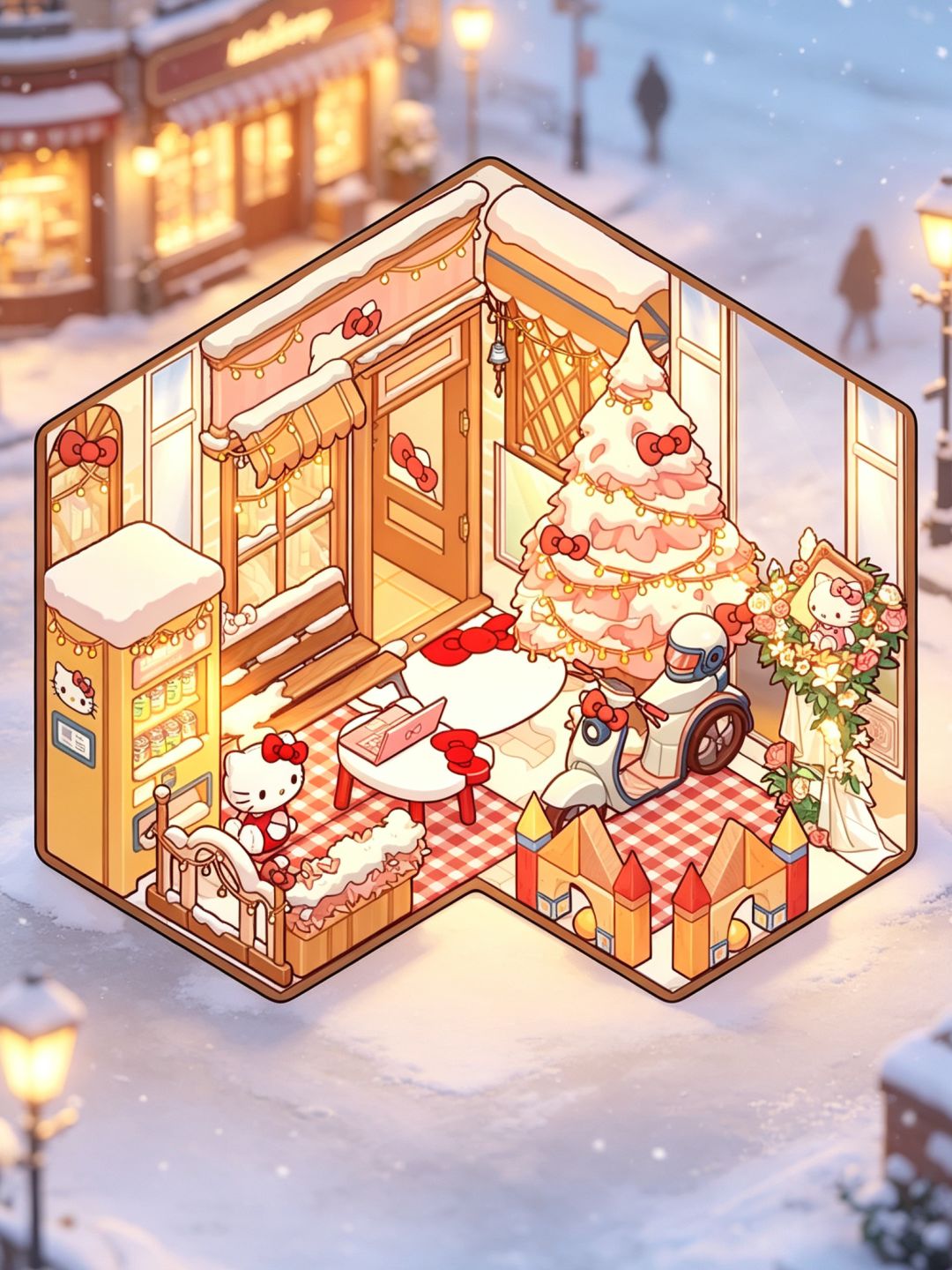 互赞|hello Kitty小屋好美好喜欢 1
