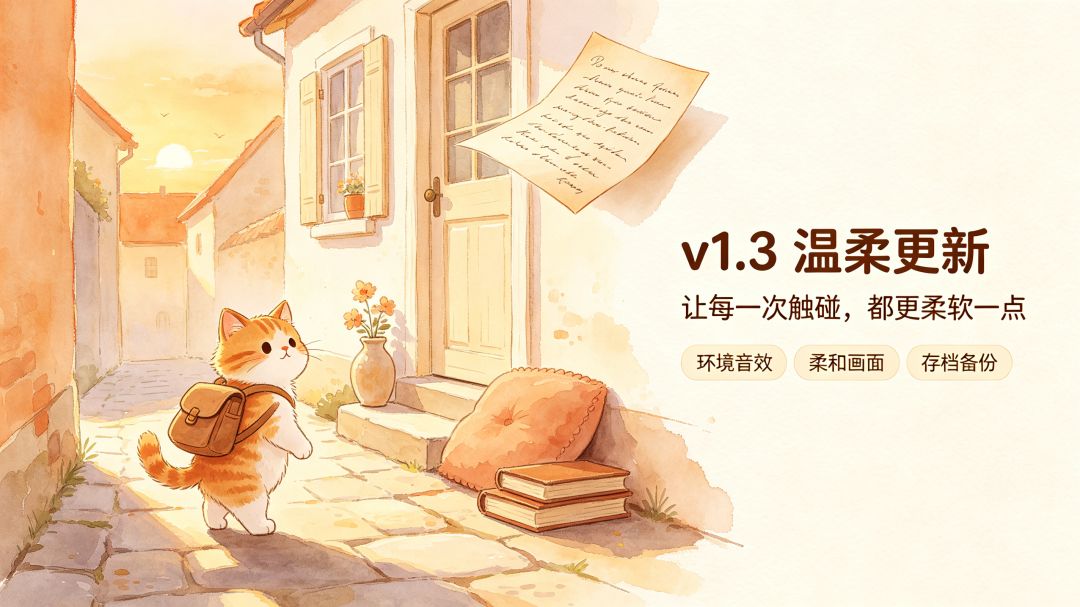 ✨《本喵去巡视领地了:等你回家》v1.3 更新 3
