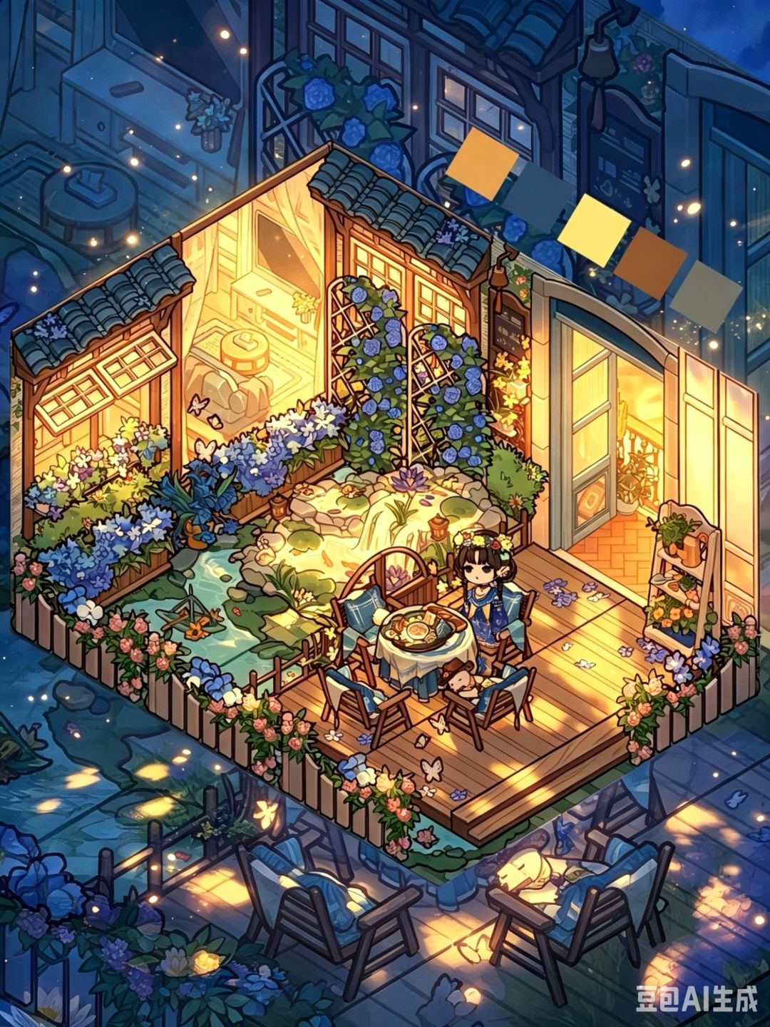田园小屋微场景,互赞必回❗ 1