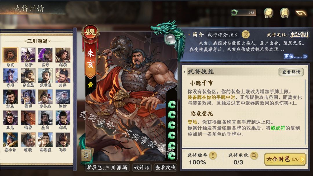 卧虎藏龙小市场——朱亥 1
