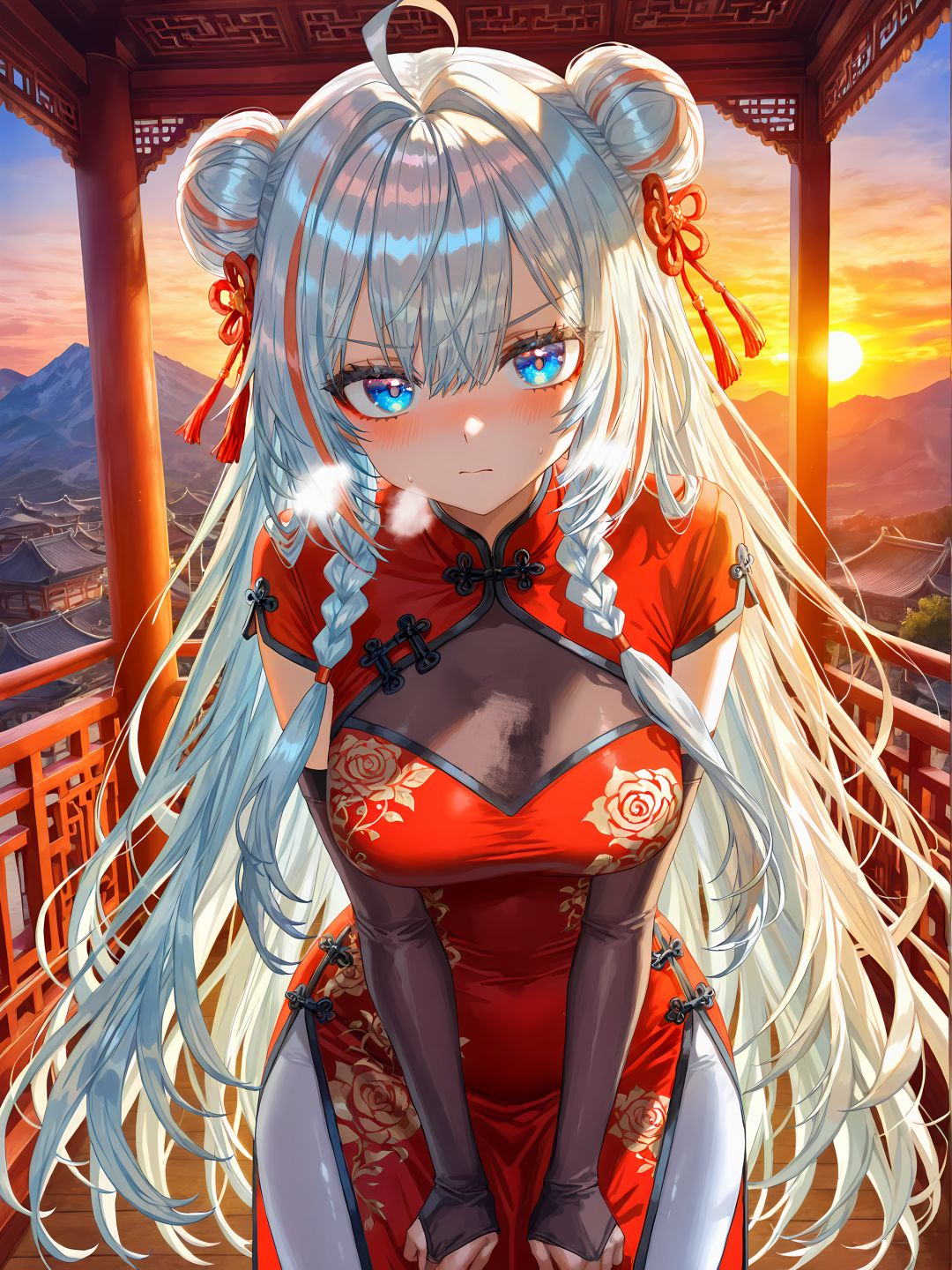【07】😊逐渐喜欢上这身旗袍了呢…… 2