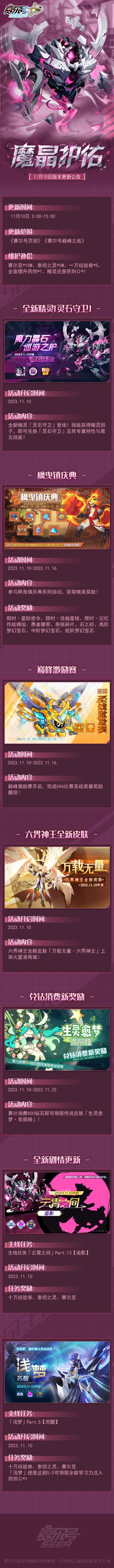 魔晶护佑！本周版本更新公告