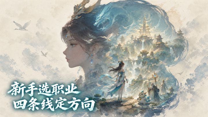 新手开局怎么选职业?先看这四条线截图
