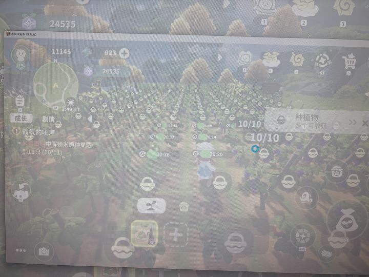 种菜一下子全成熟,直接未响应了,13代i7,4060截图