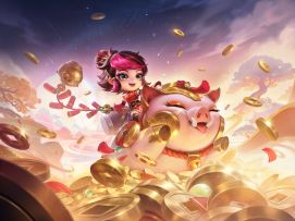 【五福临门 金猪财神 小小瑟庄妮】预览