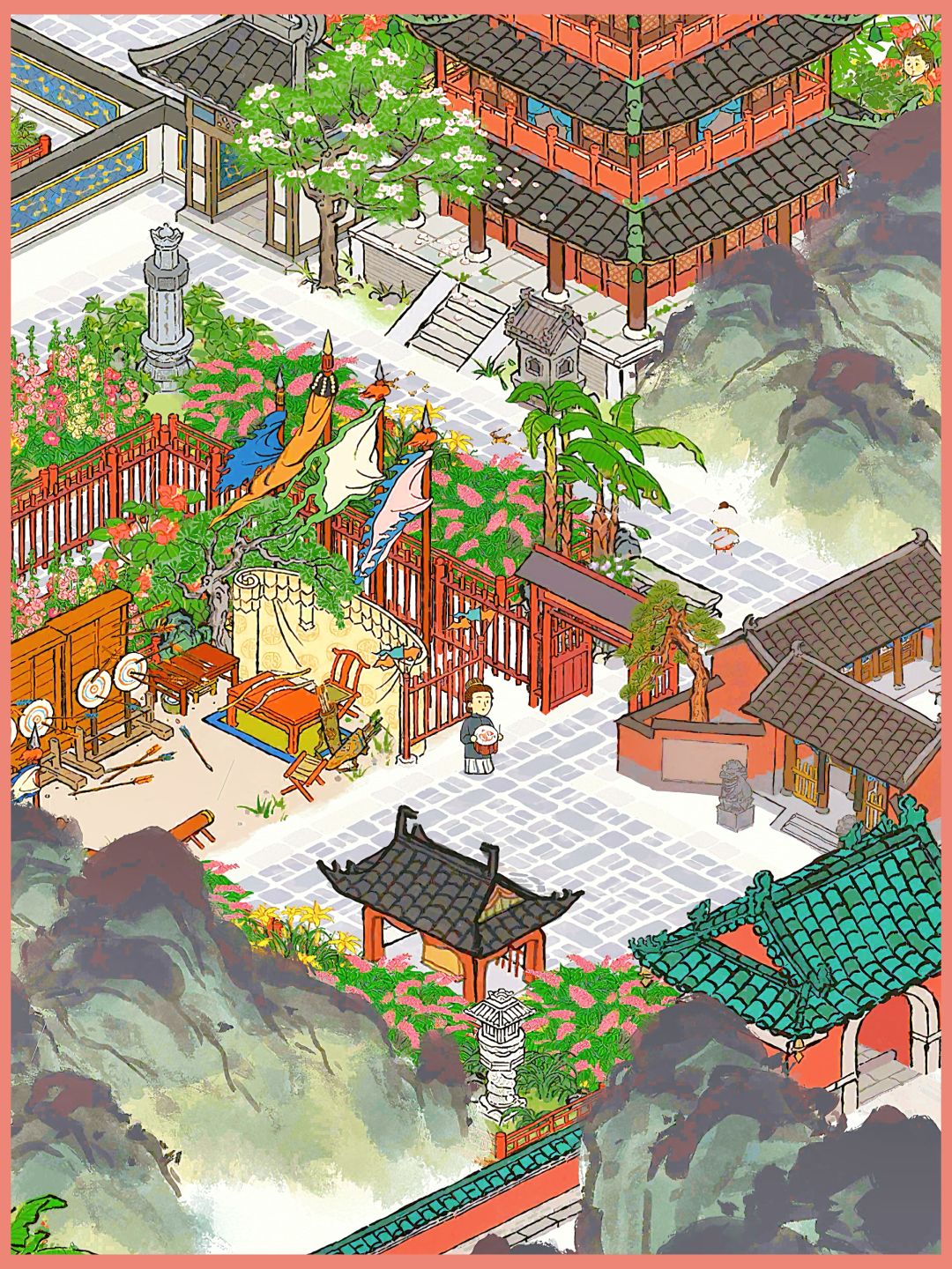 鸡鸣山官府税课司布局 3