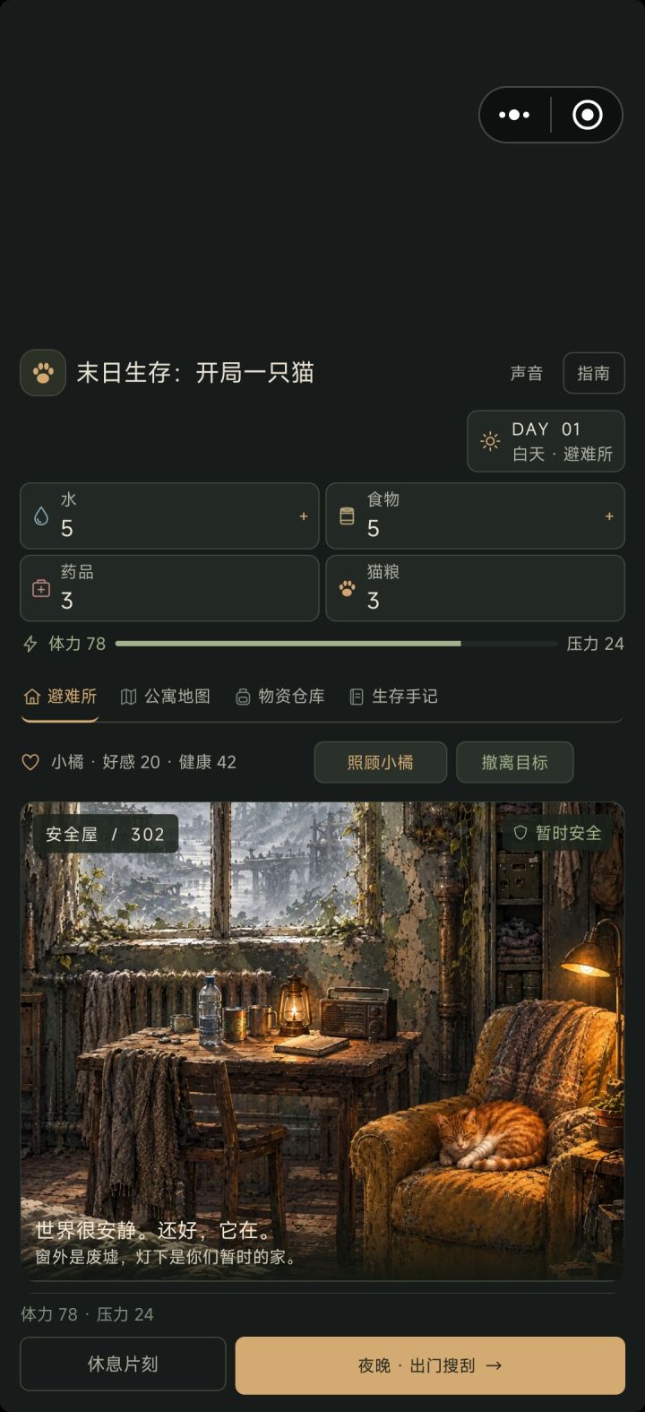 Fvdp m 对 末日生存开局一只猫的评价 - TapTap