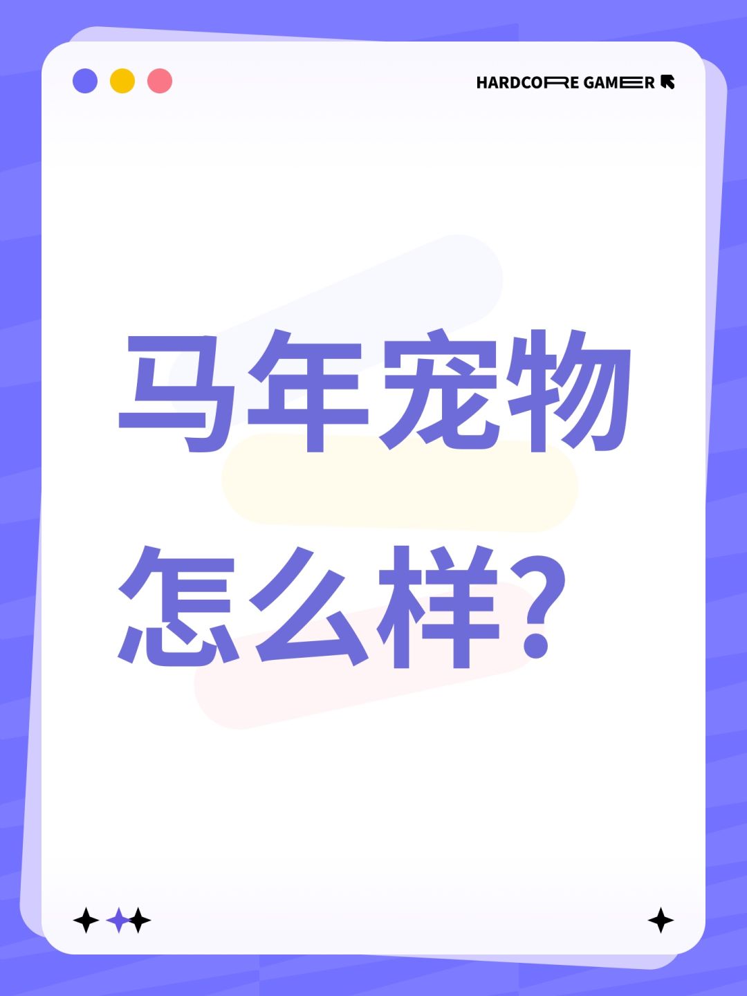 马年宠物怎么样? 1