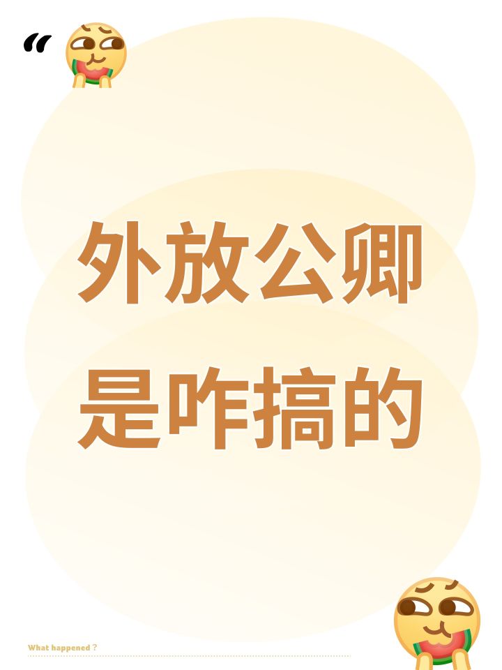 外放公卿是咋搞的截图
