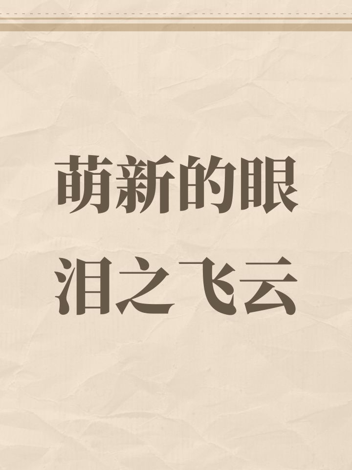 萌新的眼泪之飞云截图