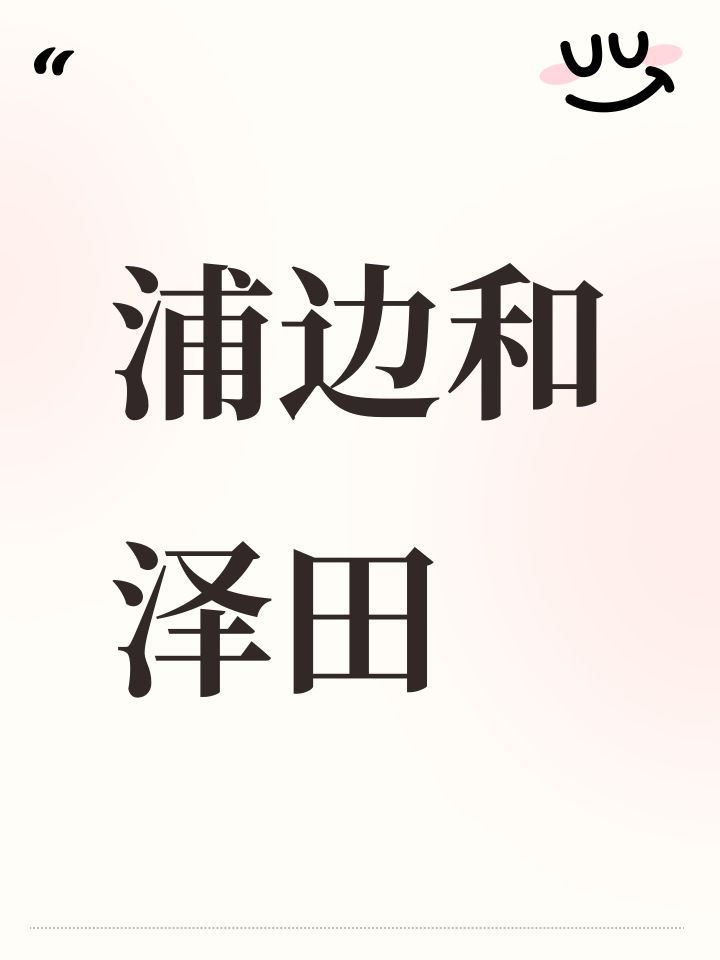 浦边和泽田截图