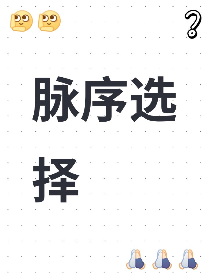 脉序选择截图