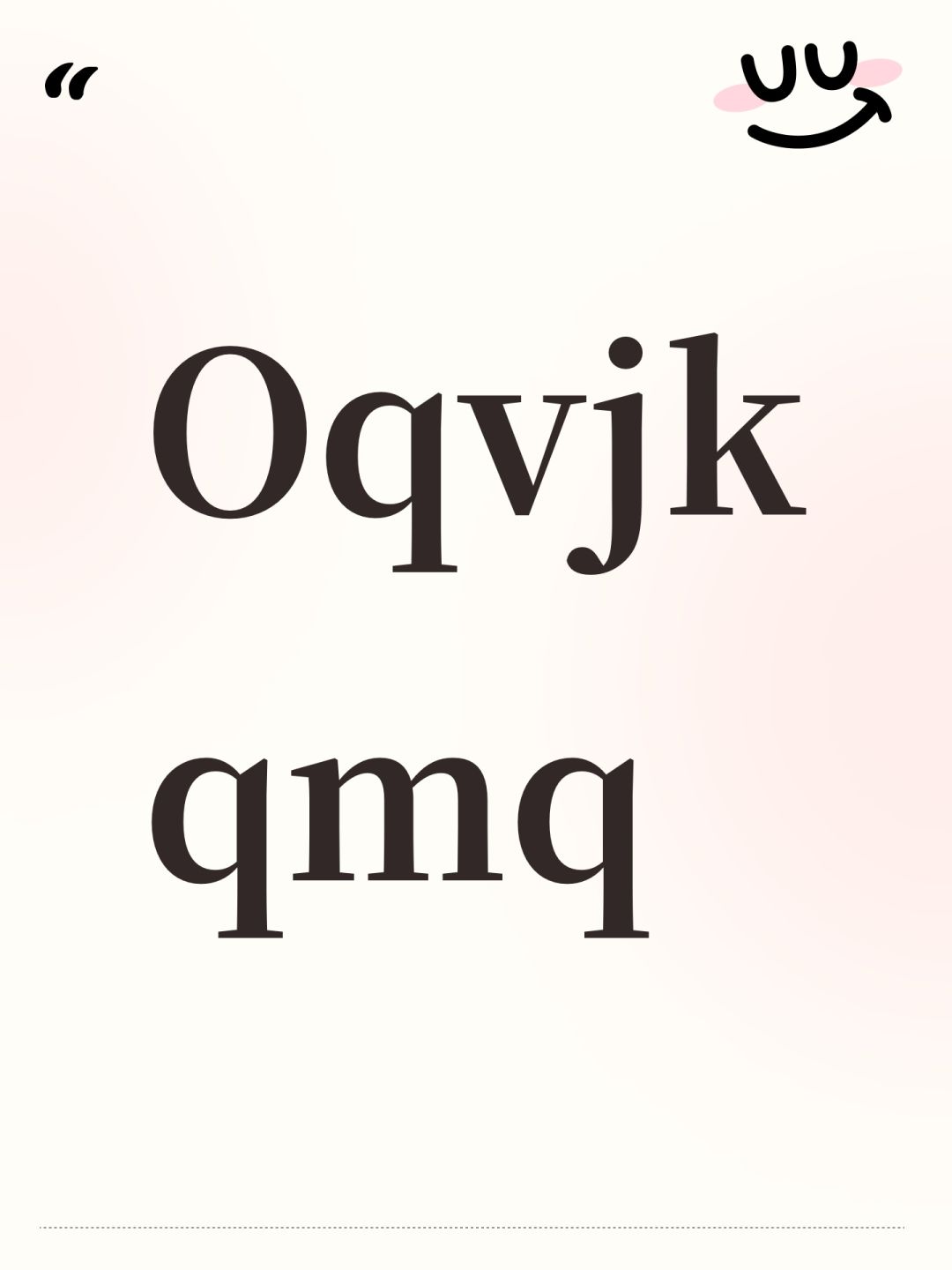 Oqvjkqmq 1