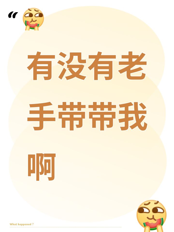 有没有老手带带我啊截图