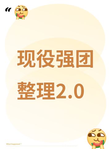 现役强团整理2.0