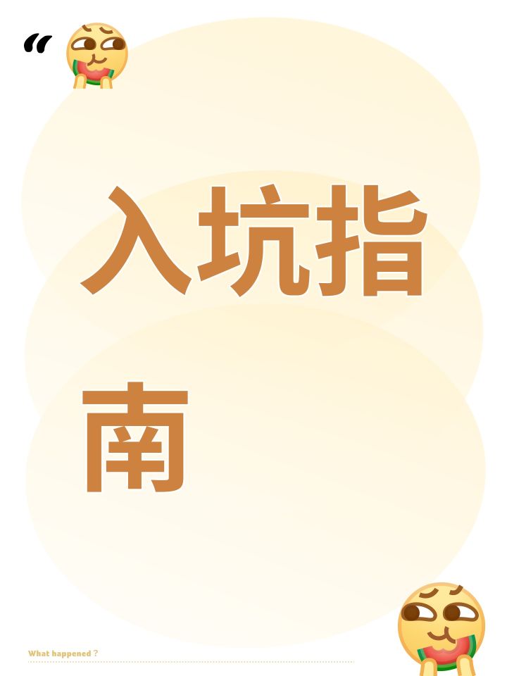 入坑指南截图