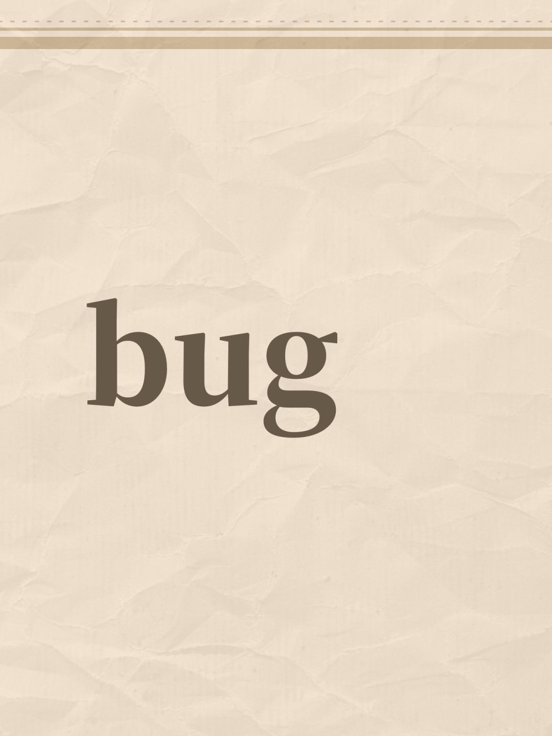 bug 1