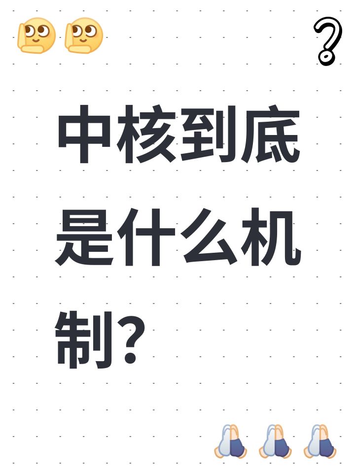 中核到底是什么机制？截图