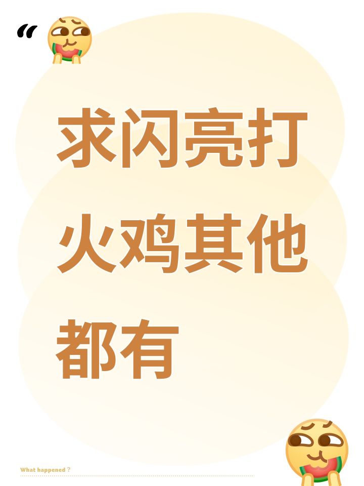 求闪亮打火鸡其他都有截图