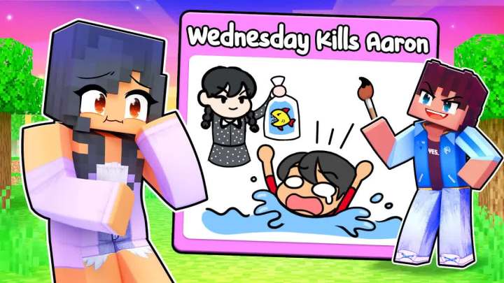 【Aphmau】谁在 Minecraft 的 GARTIC PHONE 中获胜?!截图